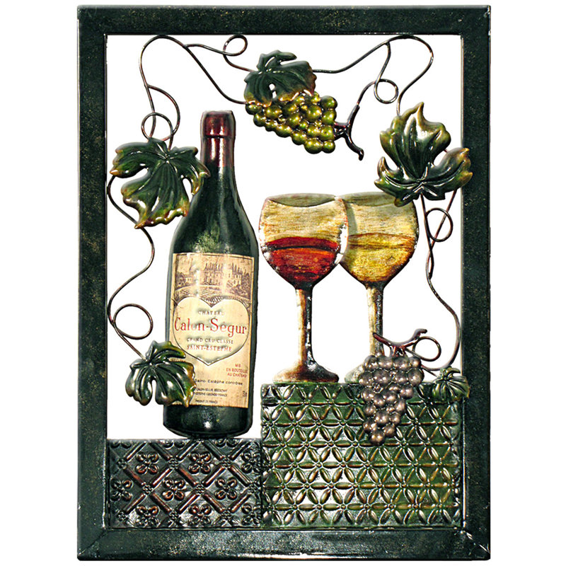 ClassicLiving Grapes and Wine Wall Décor & Reviews Wayfair.co.uk
